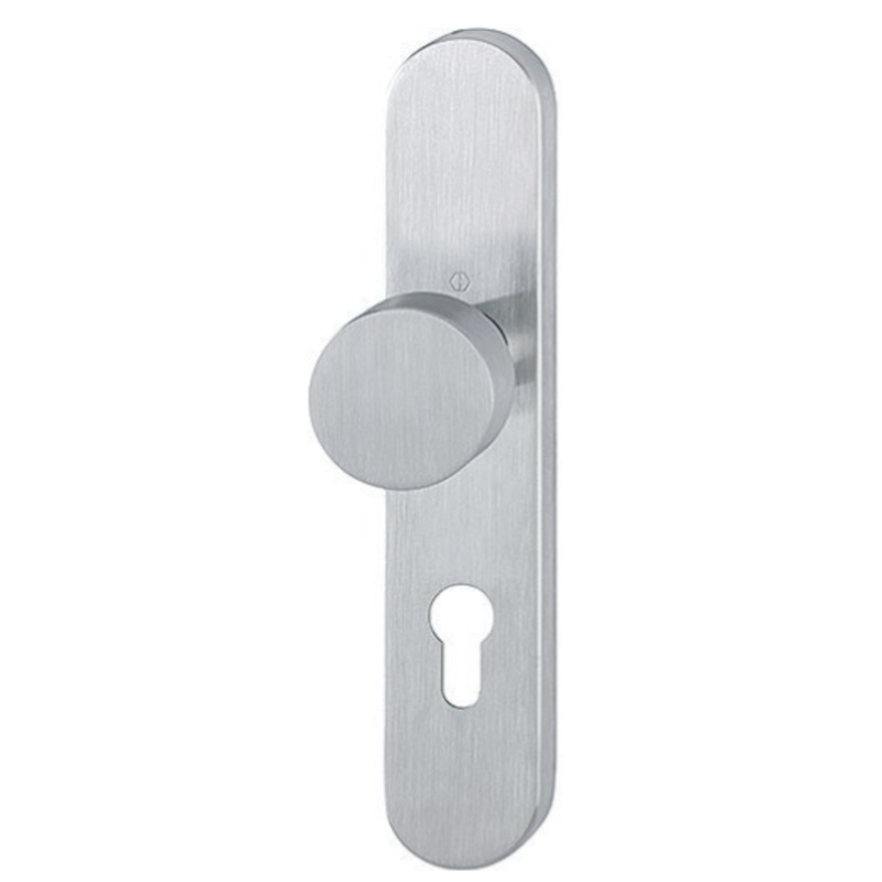 Knopfgriff von Hellraum24 in Edelstahloptik